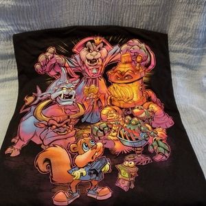 Loot Crate Special Black CONKER Gaming T Shirt 3XL